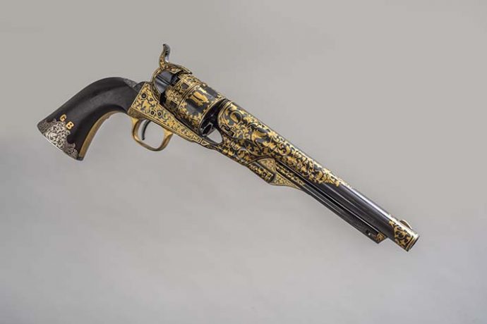 Revolver Colt 1860 que perteneció a German Busch